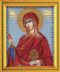 В-330 &quot;Св. Мария Магдалина&quot; набор для вышивания ювелирным бисером