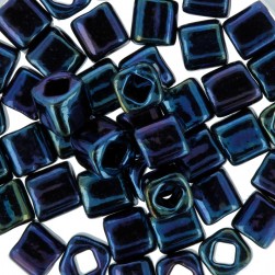 TOHO CUBE 4 мм 0088 сине-сиреневый, бисер 5 г (Япония)