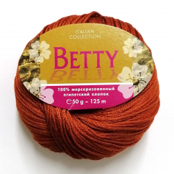Betty (Weltus) 103 терракот, пряжа 50г